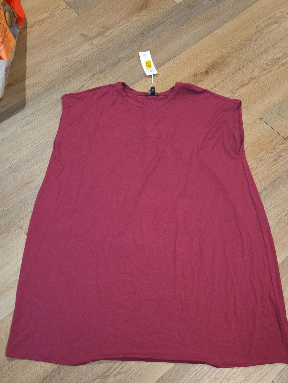 Eileen Fisher Wine-Red Dress